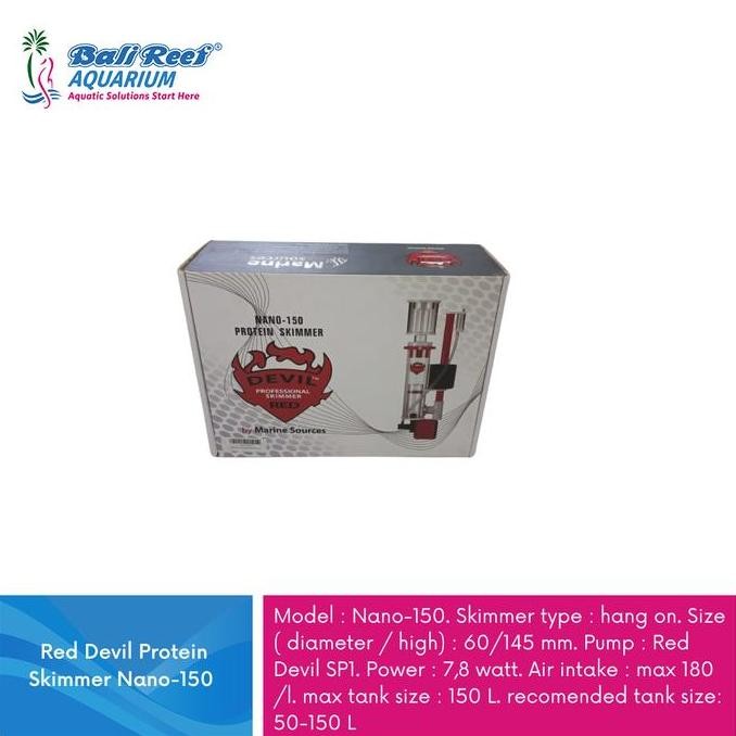Red Devil Protein Skimmer Nano-150 Hang On Skimmer