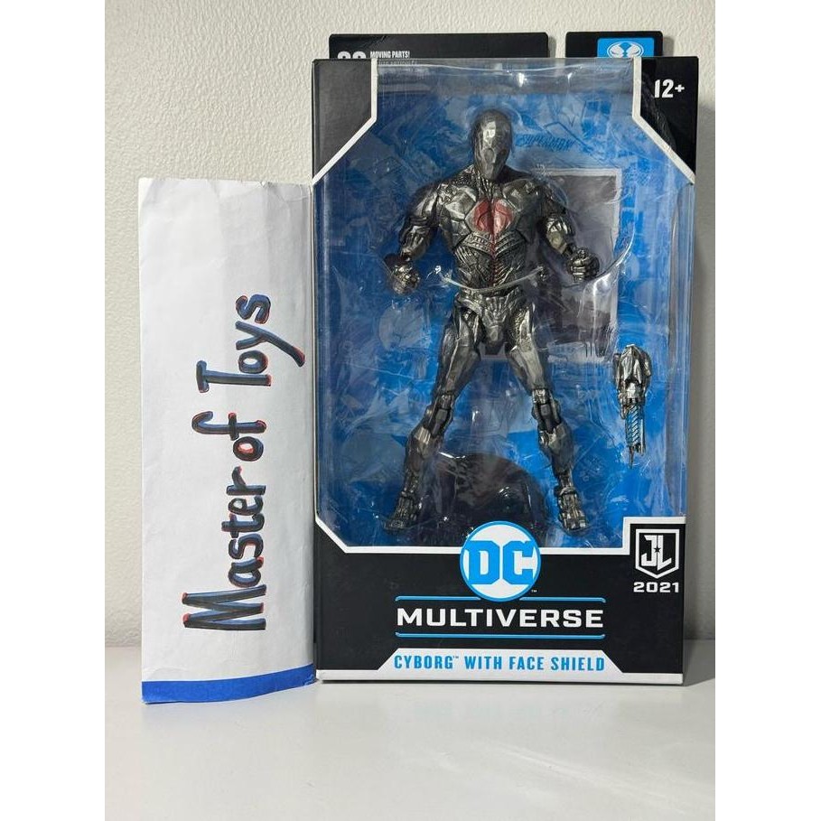 McFarlane DC Multiverse Cyborg with Face Shield (Justice League 2021) - Ready Stock