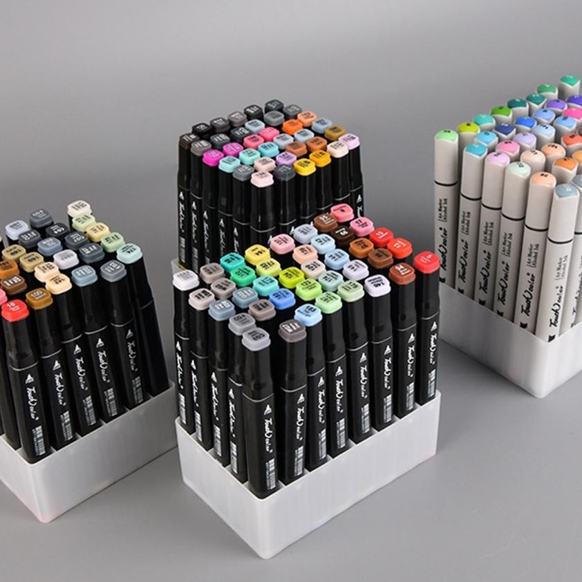 

Premium 30/48/80 Slots Marker Pen Storage Holder Brush Pen Pencil holder Rack Multifunction Tool High Quality