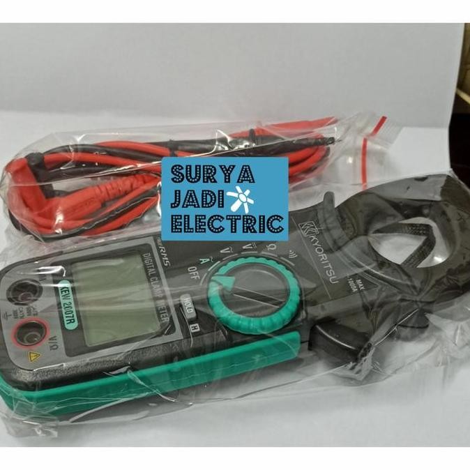 TERMURAH - Tang Ampere Kyoritsu 2007R | Clamp Meter Digital KEW 2007R Kyoritsu