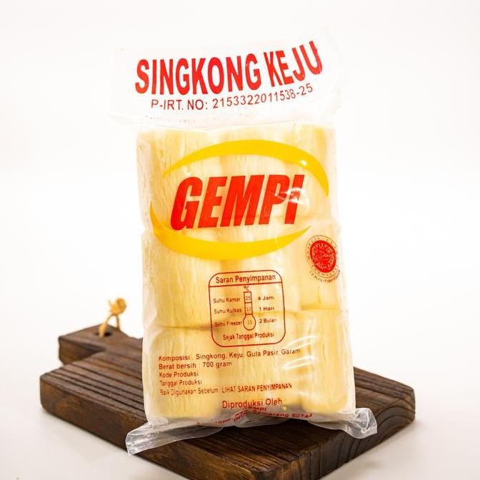 

HIW Singkong Keju / Singkong Beku frozen GEMPI