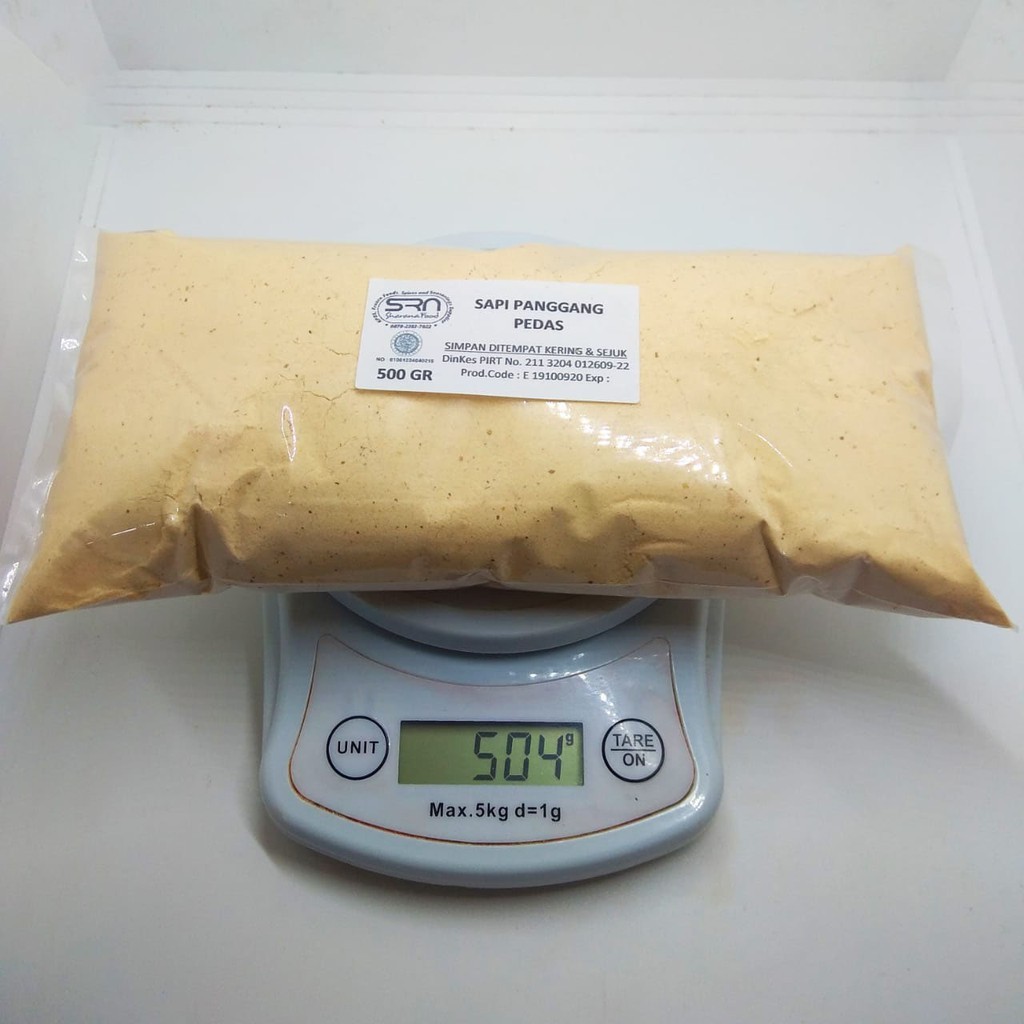 

BUMBU TABUR 500 GRAM RASA SAPI PANGGANG PEDAS - Repack dari Kemasan 1 Kg GAFI