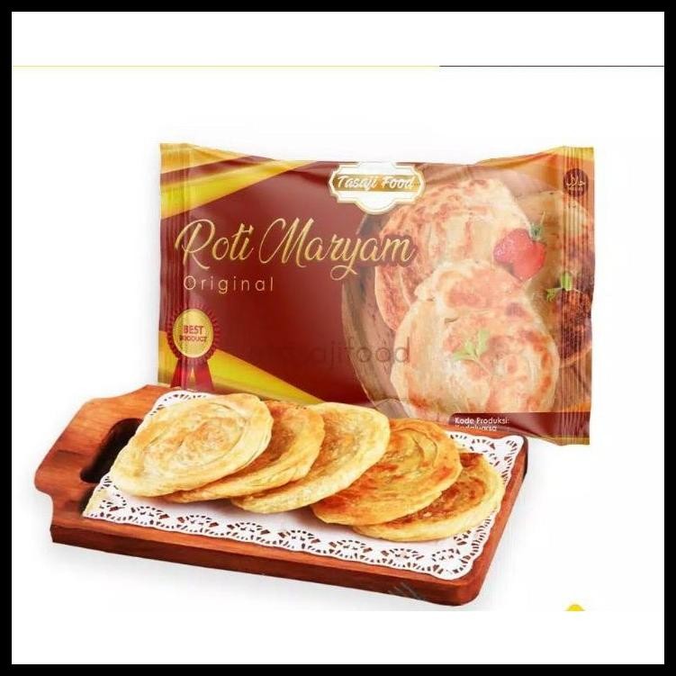 

ROTI MARYAM / ROTI CANAI / CANE FROZEN ORIGINAL ENAK 325GRAM