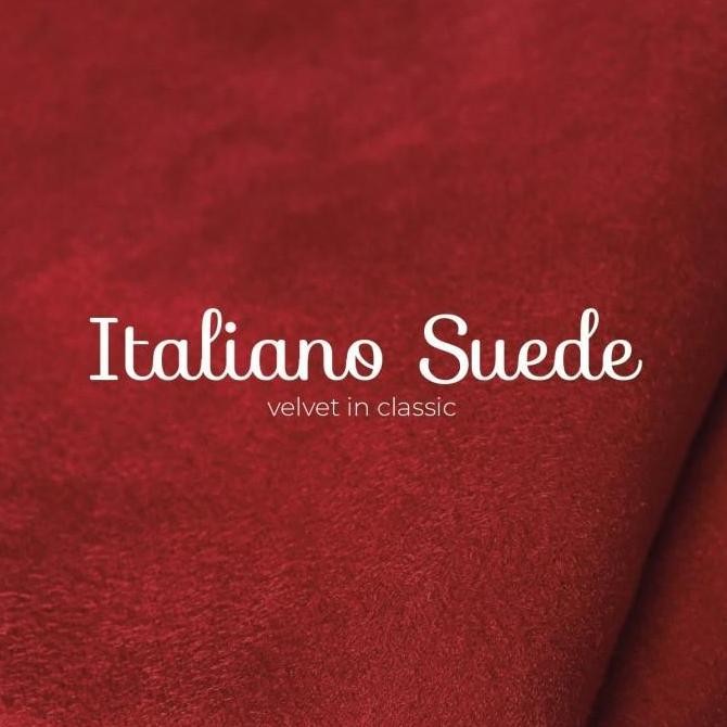 Regency - Kain Sofa Suede/Kain Kursi Polos Italiano Suede Co