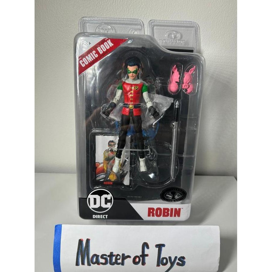 McFarlane DC Direct Robin (Batman & Robin) Platinum Edition - Ready Stock