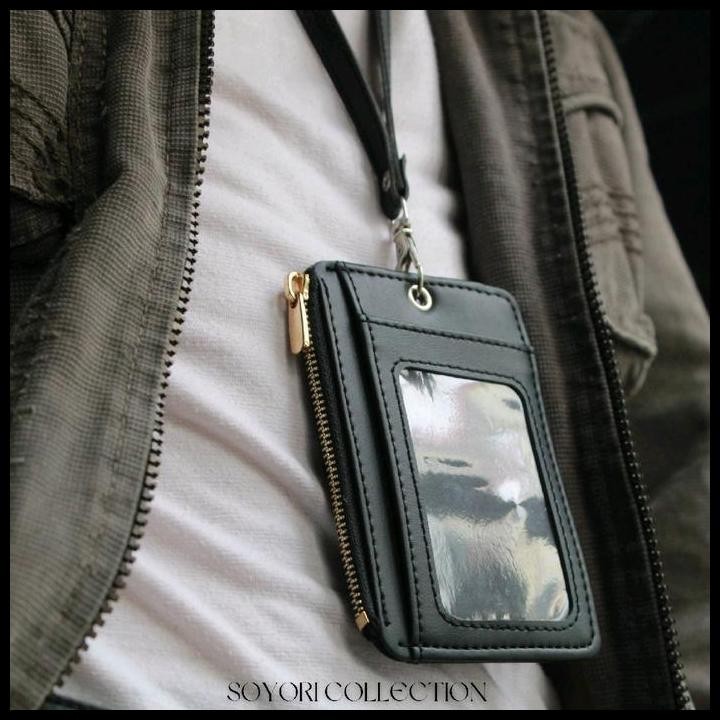 

Id Card Holder Lanyard Zipper Pastel Sid001 Ktp Card Cover Lucu Best Seller