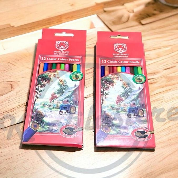 

Pensil Warna 12W Panjang Safari Termurah