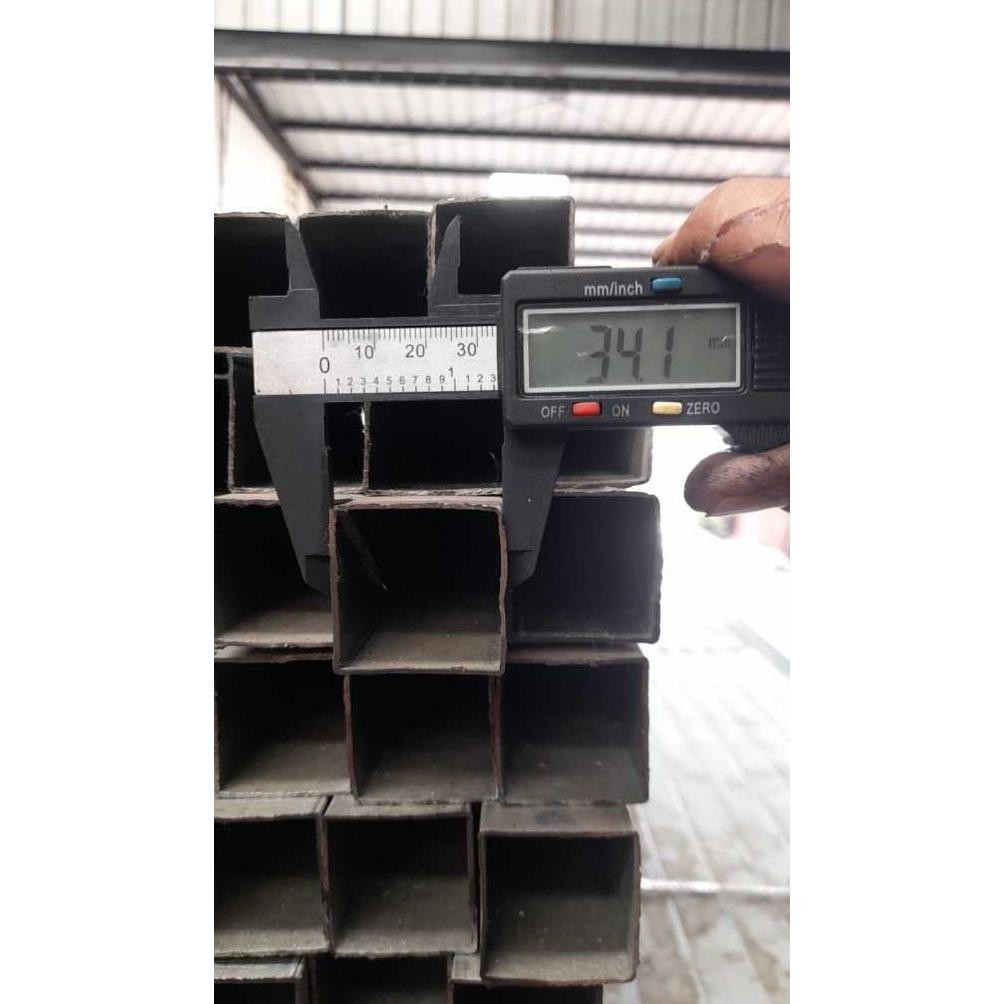 NEW!!! BESI HOLLOW GALVANIS 3.5cm x 3.5cm (35x35) x 6 meter, Tebal 0.8mm 1.0mm 1.2mm 1.4mm / HOLO KO