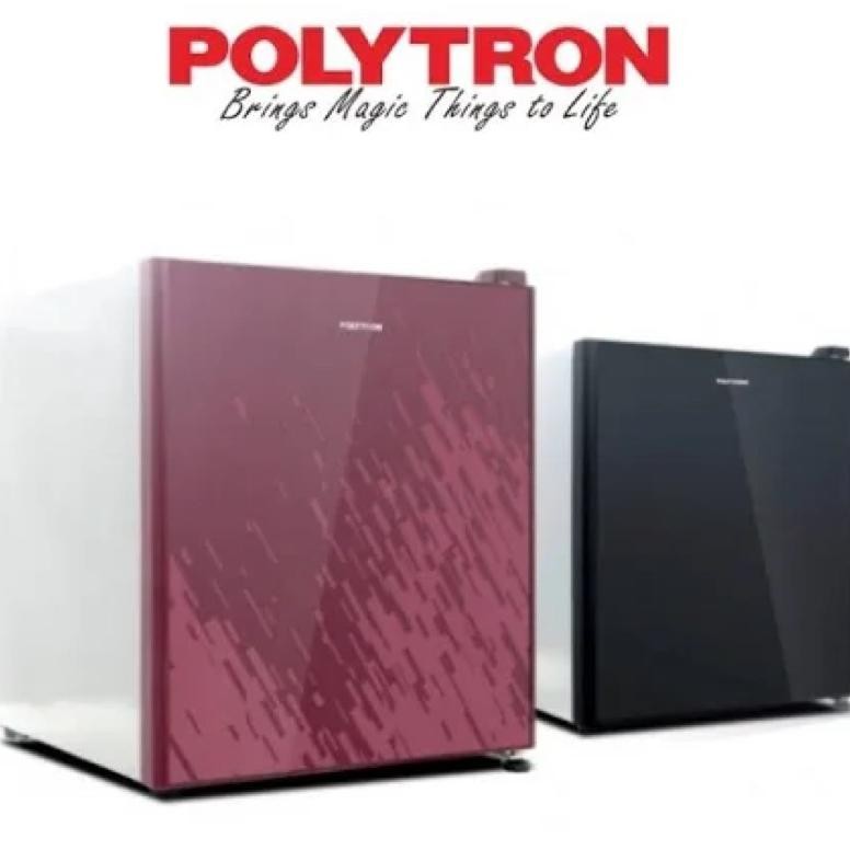 POLYTRON KULKAS PORTABLE POLYTRON 50 LITER 65 WATT PRH - 51 R/X Kulkas Hotel Kulkas Mini Bar Kulkas 