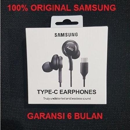 Headset Samsung S21 Ultra S21+ S21 Plus Type C Akg Original Pack New Stok
