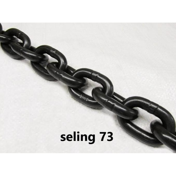 . Rantai Baja G80 10mm / Chain Block 10mm / Rantai Baja HItam 10mm