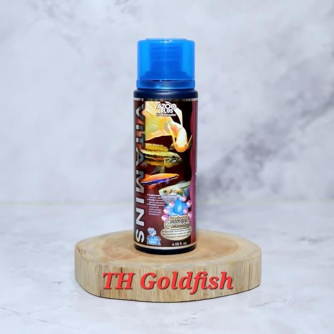 Terlaris Azoo Plus Vitamin 120 Ml Vitamin Ikan Chana Koki Dll