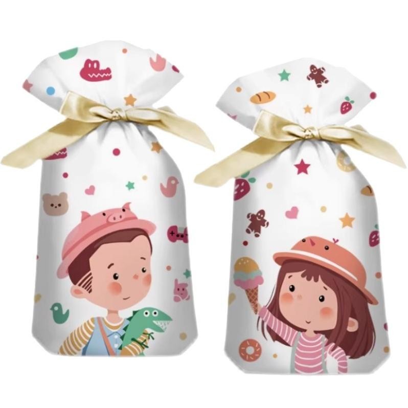 

Premium 50pcs Plastik Serut Ulang Tahun Anak | Goodie Bag Anak Ulang Tahun | Tas Goodie Bag Lucu High Quality