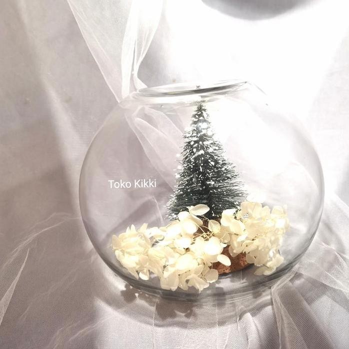 

Terlaris Globe Cake Kaca / Fish Bowl / Aquarium / Hiasan Kue