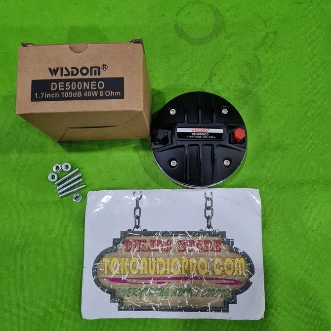 Driver Wisdom De500Neo Driver Component Wisdom De-500Neo Tweter New Stok