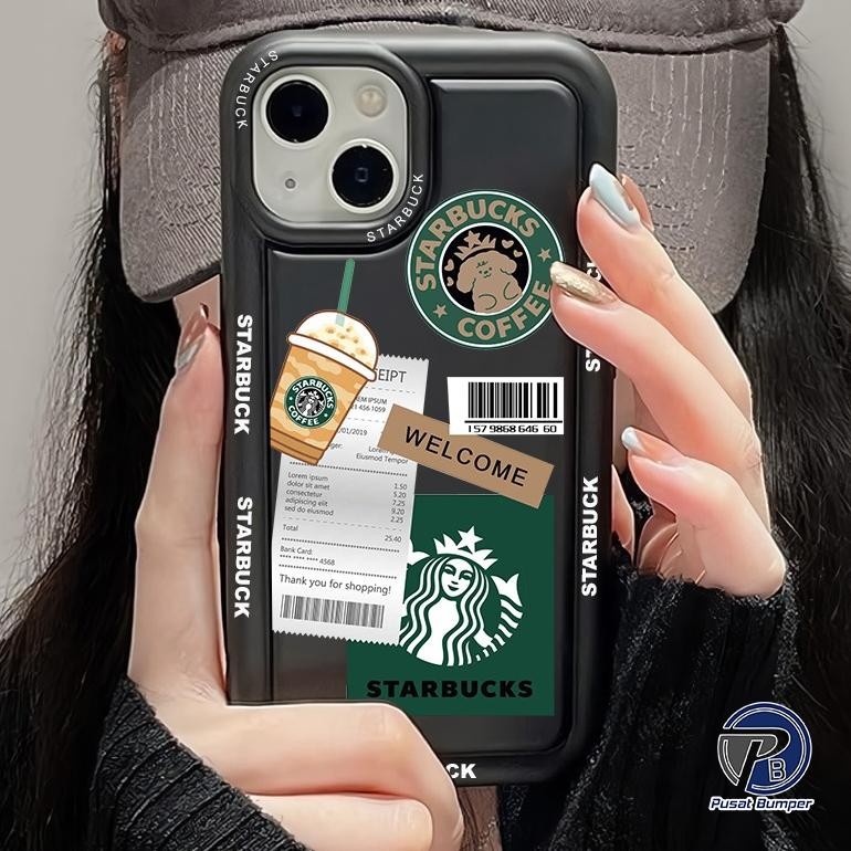 fs-6 Dh-68 Ss857 Softcase Silikon Casing Shockproof Starbuck Coffee For Xiaomi Redmi A3 13C 5A 5+ 6A