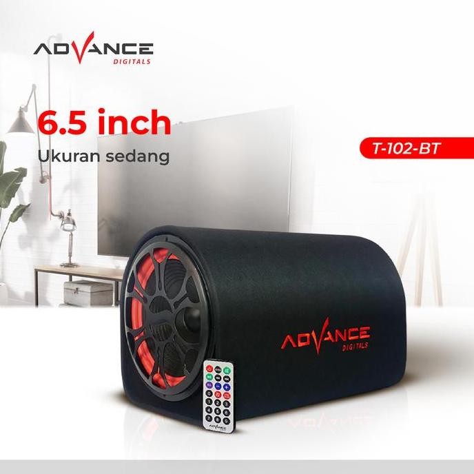 Speaker Aktif Advance T-102Bt 6,5 Inch Bluetooth Radio / Speaker Bluetooth / Subwoofer Speaker Aktif