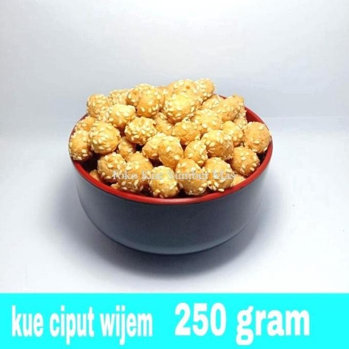 

Terlaris Kue Ciput 250 Gr | Wijen | Onde Onde Mini | Kue Ketawa | Rombuter | Kue Ciput Wijen Onde Mini Manis