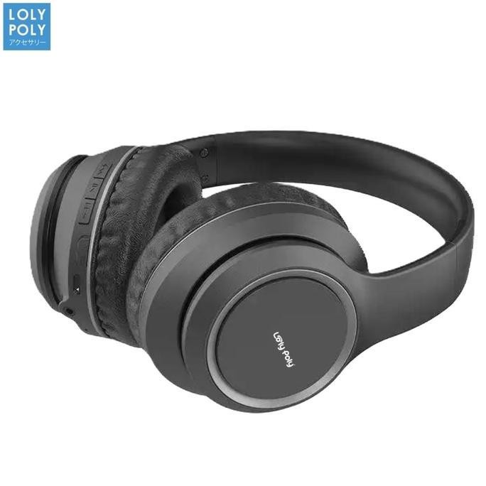 Lolypoly Headphone Bluetooth Anc Active Noise Cancelling With Bass New Stok