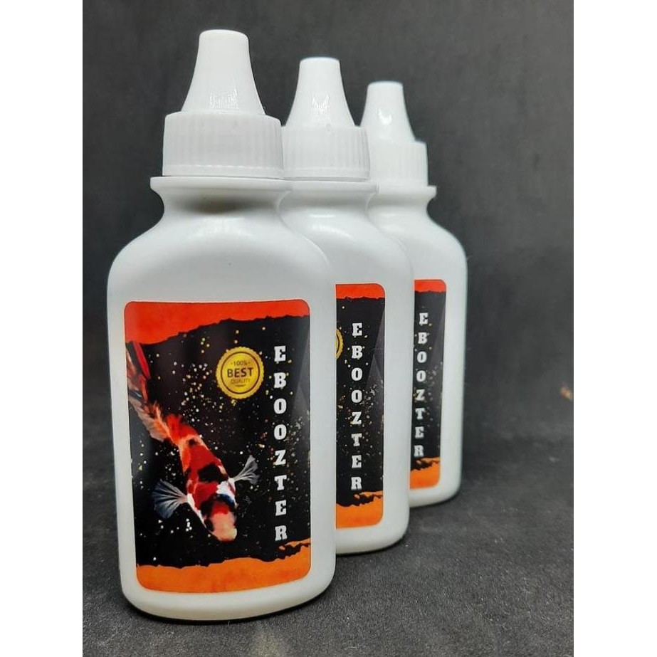 Terlaris Eboozter Obat & Vitamin Kalsium Tulangan & Stamina Ikan Cupang Kontes