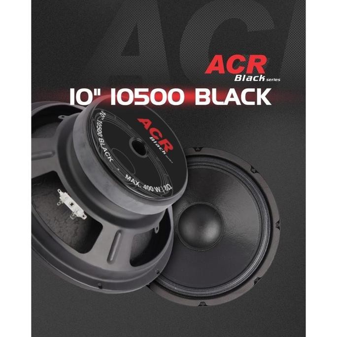 Speaker 10Inch Acr 10500 Black Woofer New Stok