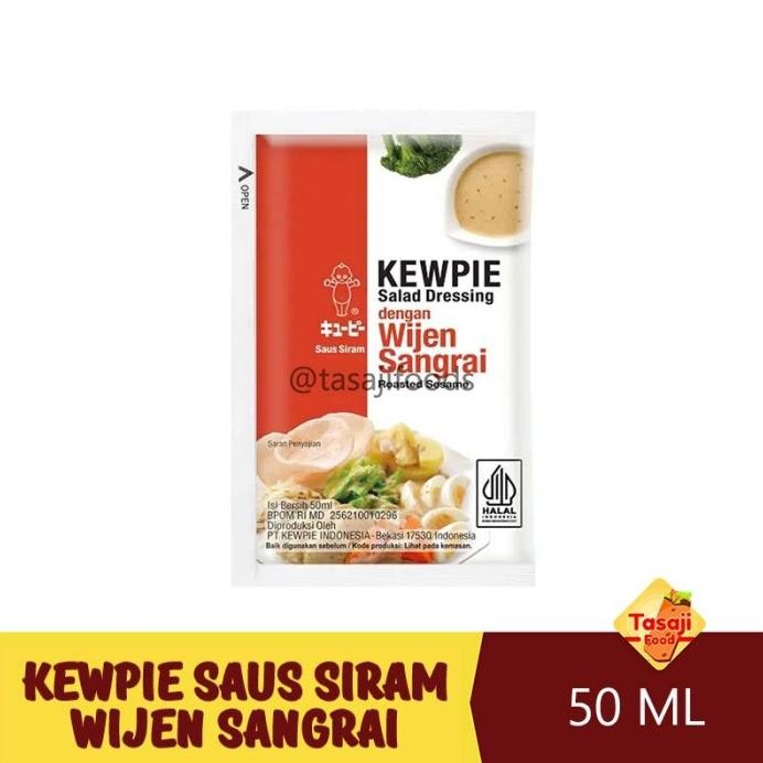 

Terlaris Kewpie Saus Siram Dengan Wijen Sangrai 50 Ml