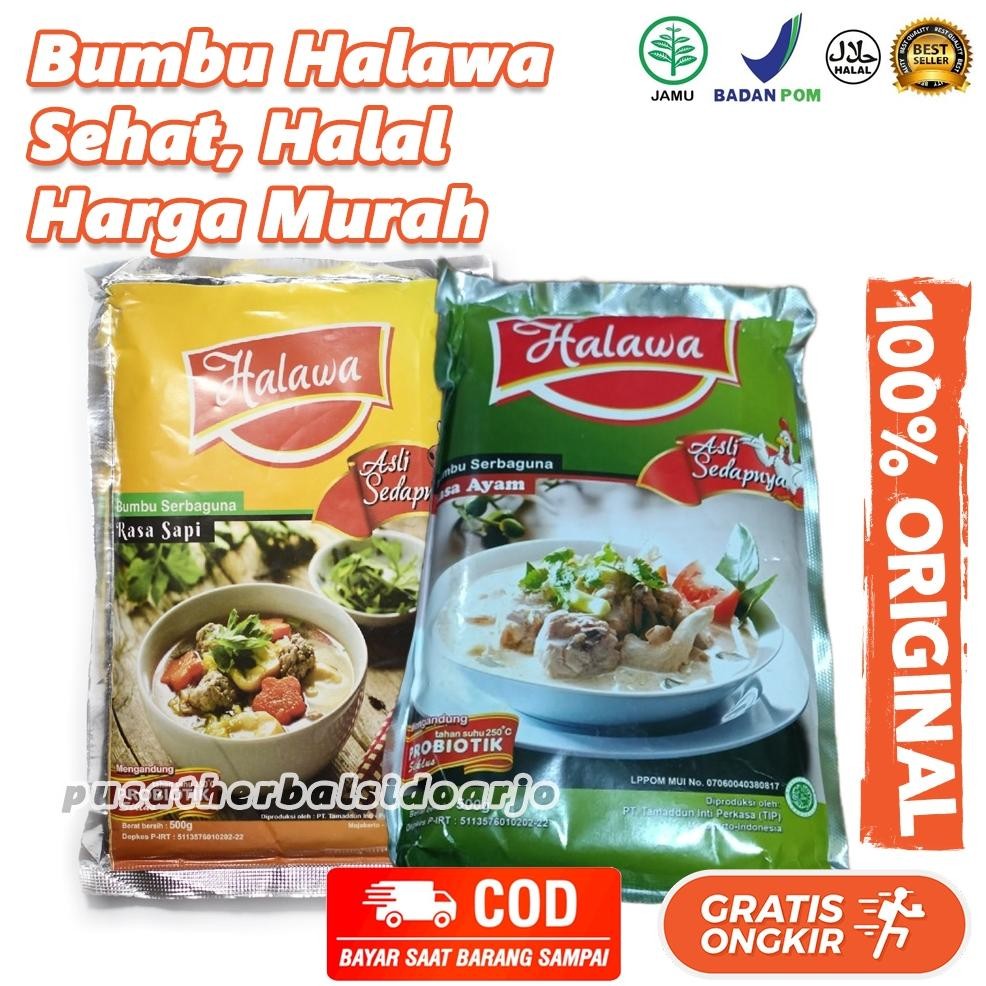 

500gr HALAWA BUMBU MASAK Organik - Halawa Kaldu Penyedap Rasa - Grosir Halawa Murah nUg