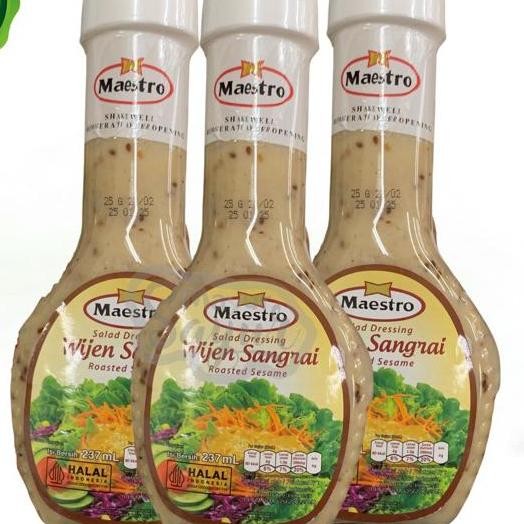 

Terlaris Maestro Wijen Sangrai 237Ml