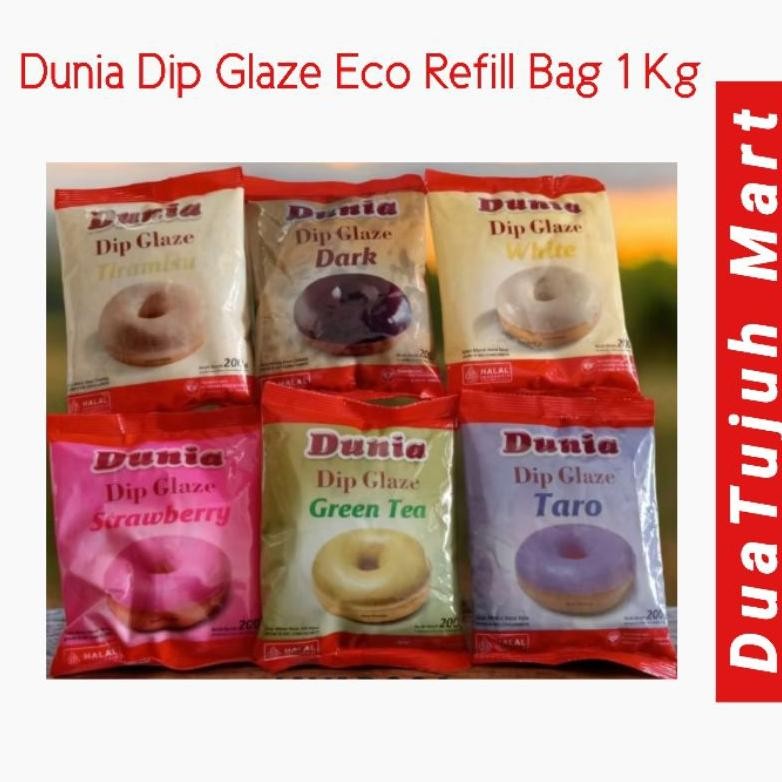

Dunia Dip Glaze Eco Refill Bag 1 Kg Original Pack AST nUg