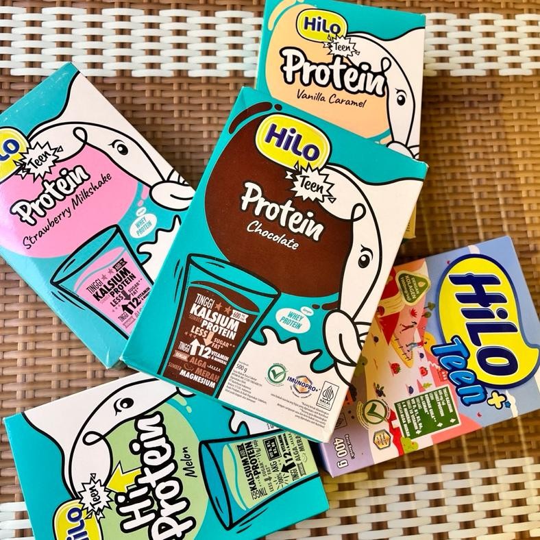 

HiLo Teen 500gr Chocolate / Vanilla Caramel / Strawberry Milkshake / Yoghurt Banana - Susu Tinggi Kalsium nUg