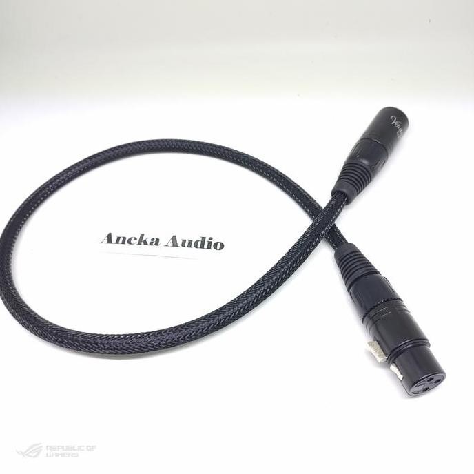 Kabel Xlr To Xlr Vermouth Mojo Interconnect Balance New Stok