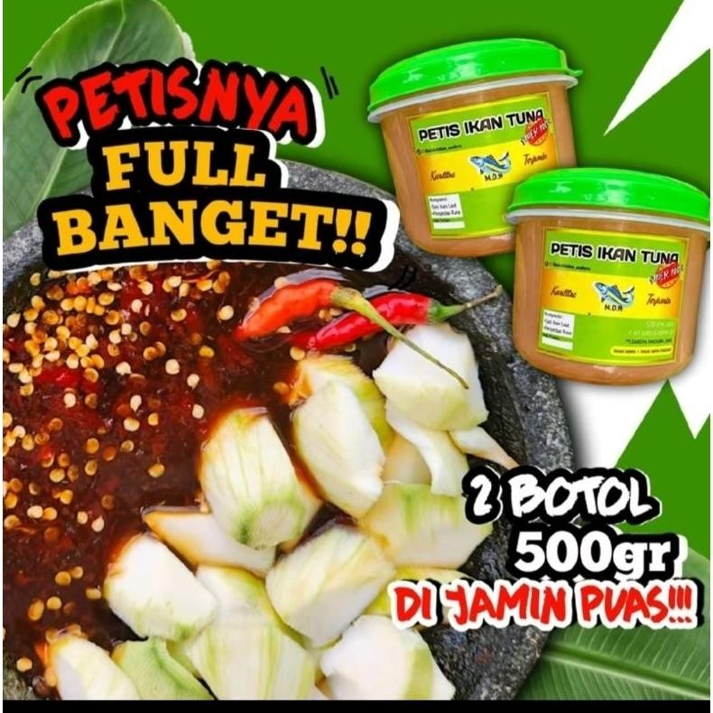 

(Sakera) 2pcs Petis Madura asli Ikan Tuna 500g nUg
