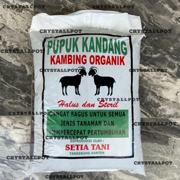 

Terlaris Pupuk Kandang Kambing Organik Halus Dan Steril Mempercepat Pertumbuhan