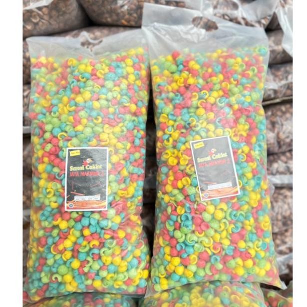 

1kg Sereal Chocomix Buah Corn Puff Rasa Buah Buahan AST nUg