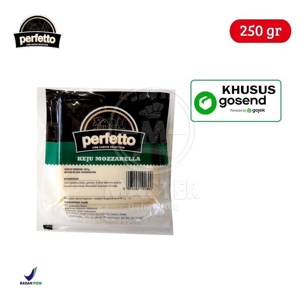 

Perfetto keju mozzarella [250 gr] KHUSUS GOSEND nUg
