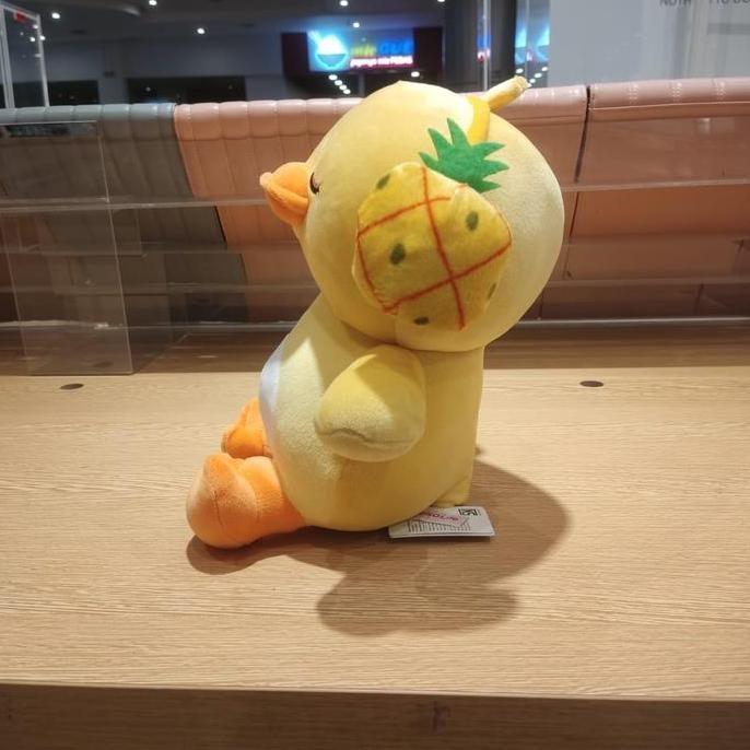 MINISO Boneka Bebek Musik Lucu - Fruit Earphone Duck