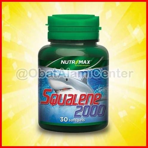 

Terlaris Nutrimax Squalene 2000 Vitamin Minyak Hati Ikan Hiu (Squalane/Squalen)
