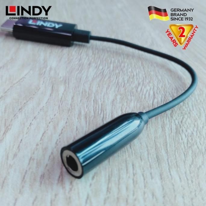 Lindy Usb Type C To Aux 3.5Mm Hifi Dac Amp Active Audio Converter New Stok