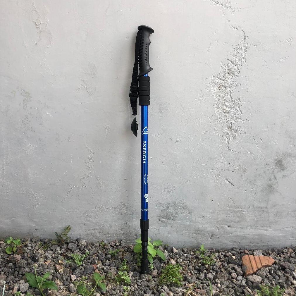 Tongkat Trekking Tongkat Hiking Trekking Pole Lurus 135 cm - Trekking Pole ENERGIA Anti Shock - Trek