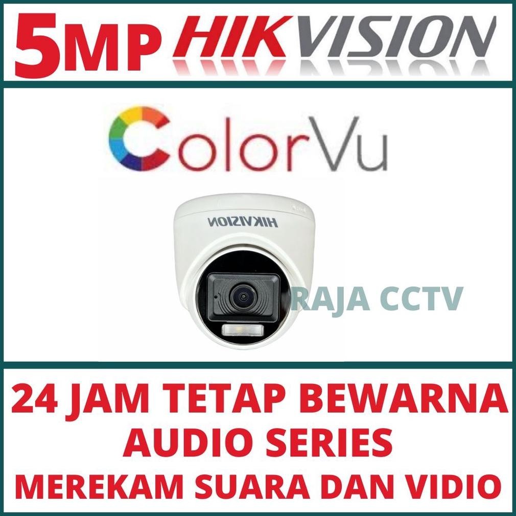 HJK CAMERA CCTV HIKVISION 5MP COLORVU INDOOR OUTDOOR KAMERA COLORVU CCTV