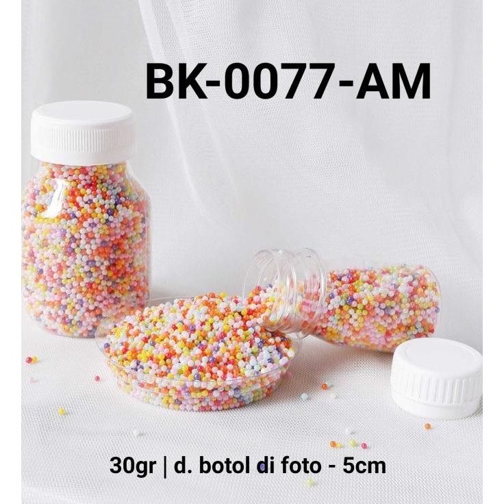 

>>>>>] BK-0077-AM Sprinkles sprinkle sprinkel 30 gram mutiara warna warni
