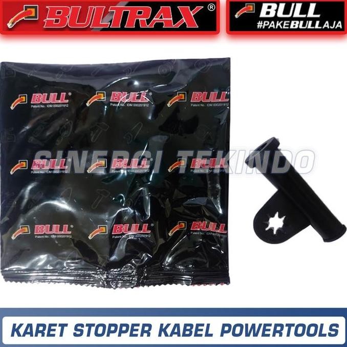 Termantab] Ujung Kabel Mesin Bor Karet Stopper Kabel Powertools Mesin Bor - BULL