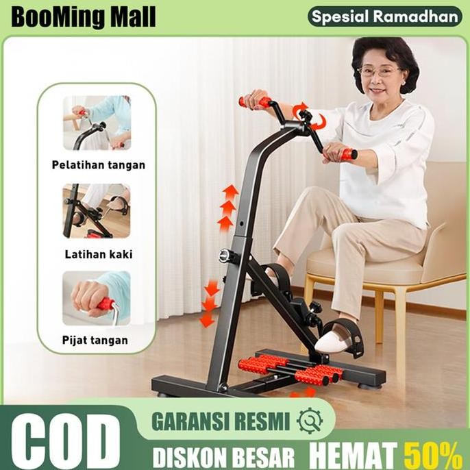 BoomingSepeda Statis-Olahraga Gym Fitness / Terapi Kaki Dan Tangan Penderita Stroke Peralatan Olah R