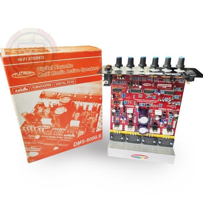 Kit Power Speaker Aktif Dms 6000 Dms-6000 X Speakers Active Dms6000 New Stok