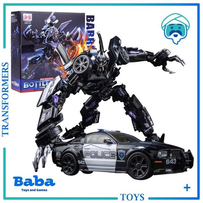Asli Mainan Robot Transformers Deformation Toy BMB LS-02 Barricade