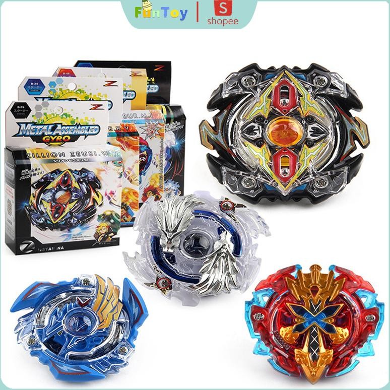 Mainan Anak Gangsing Beyblade Murah Gasing Beyblade Strom Gyro + Launcher