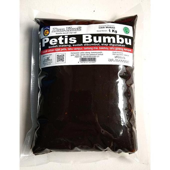 

Buruan serbu] Petis (Udang) Bumbu Dua Kuali - kemasan 1KG cocok untuk Horeka