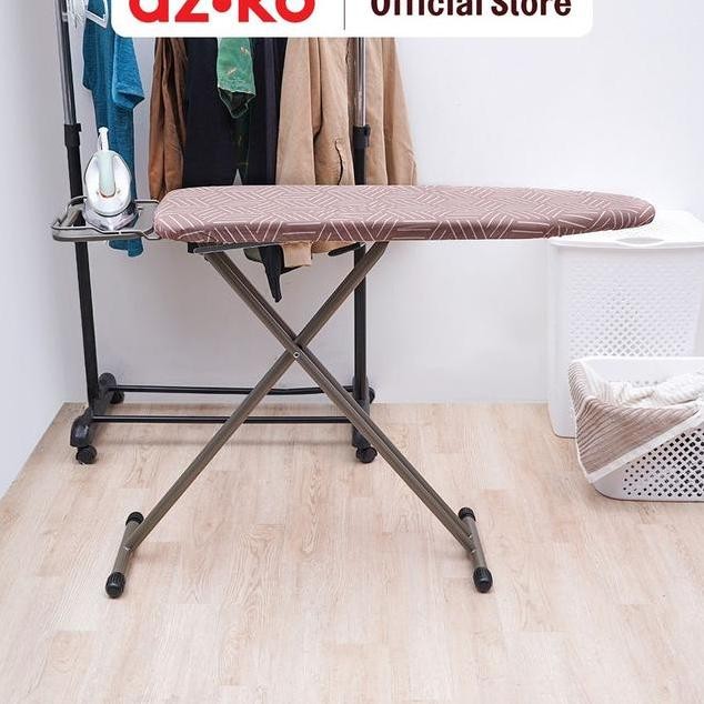 Azo Tora Meja Etria Lipat Heagon Pattern 1338 Coelat Papan Etriaan Lipet Ala Tempat Etria Ironing Bo