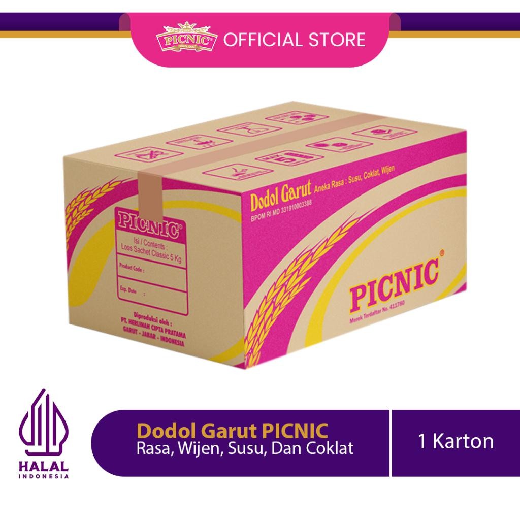

NEW PRODUCT DODOL GARUT PICNIC LOSS PINK 1 KARTON NATURES TOUCH.
