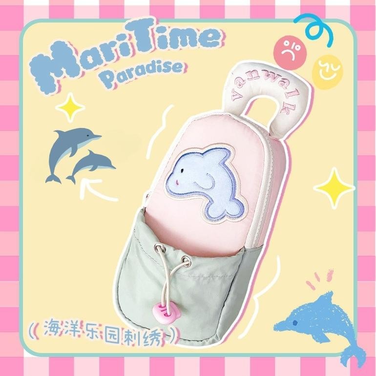 

Ukd-23 CodLumba-Lumba/Tempat Pensil Kerang Tas Pensil Penyimpanan Tas Pensil Baru Tas Pensil Pelajar Cases Large Capacity Pen Bag Student Stationery Organizer School Supplies